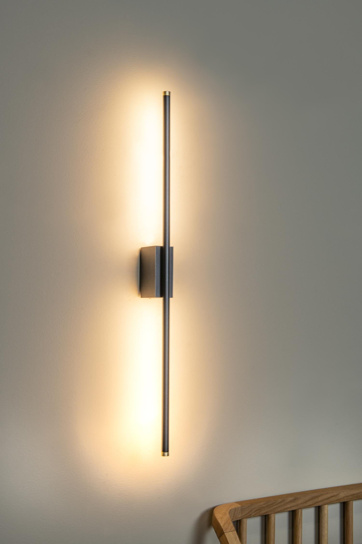 Lucide MARNIK - Wandlamp - LED Dimb. - CCT - 1x13W 2700K/4000K - Handbewegingssensor - Zwart | Premium - KwaliteitWonen.nl