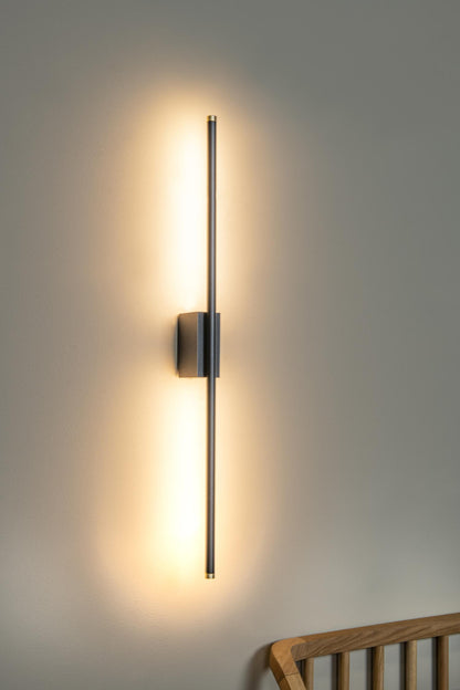 Lucide MARNIK - Wandlamp - LED Dimb. - CCT - 1x13W 2700K/4000K - Handbewegingssensor - Zwart | Premium - KwaliteitWonen.nl