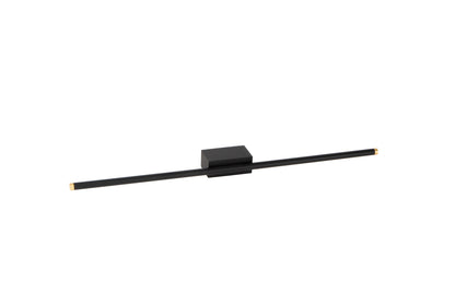 Lucide MARNIK - Wandlamp - LED Dimb. - CCT - 1x13W 2700K/4000K - Handbewegingssensor - Zwart | Premium - KwaliteitWonen.nl