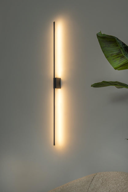 Lucide MARNIK - Wandlamp - LED Dimb. - CCT - 1x18W 2700K/4000K - Handbewegingssensor - Zwart | Premium - KwaliteitWonen.nl
