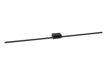Lucide MARNIK - Wandlamp - LED Dimb. - CCT - 1x18W 2700K/4000K - Handbewegingssensor - Zwart | Premium - KwaliteitWonen.nl