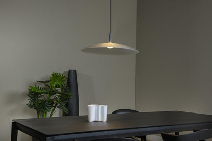 Lucide MENGA - Hanglamp - Ø 60 cm - LED Dimb. - 1x18,6W 2700K - Opaal | Premium - KwaliteitWonen.nl