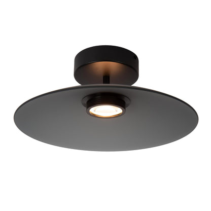 Lucide MENGA - Plafonnière - Ø 40 cm - LED Dimb. - 1x11W 2700K - Fumé | Premium - KwaliteitWonen.nl