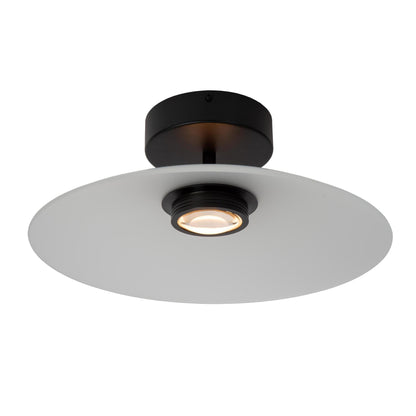 Lucide MENGA - Plafonnière - Ø 40 cm - LED Dimb. - 1x11W 2700K - Opaal | Premium - KwaliteitWonen.nl