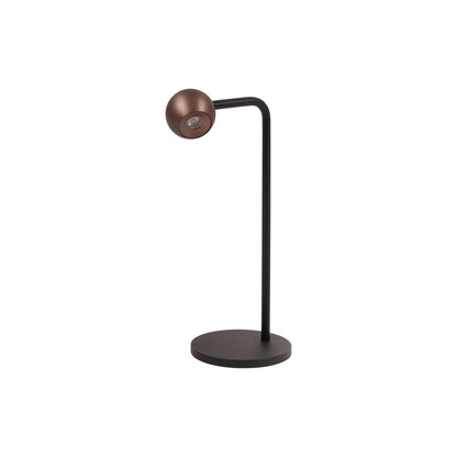 Lucide MONTANA - Tafellamp - LED Dimb. - 1x5W 2700K - Koffie | Premium - KwaliteitWonen.nl