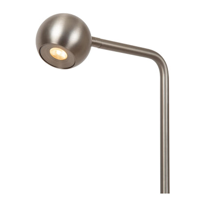 Lucide MONTANA - Vloerlamp - LED Dimb. - 1x6,3W 2700K - Grijs ijzer | Premium - KwaliteitWonen.nl