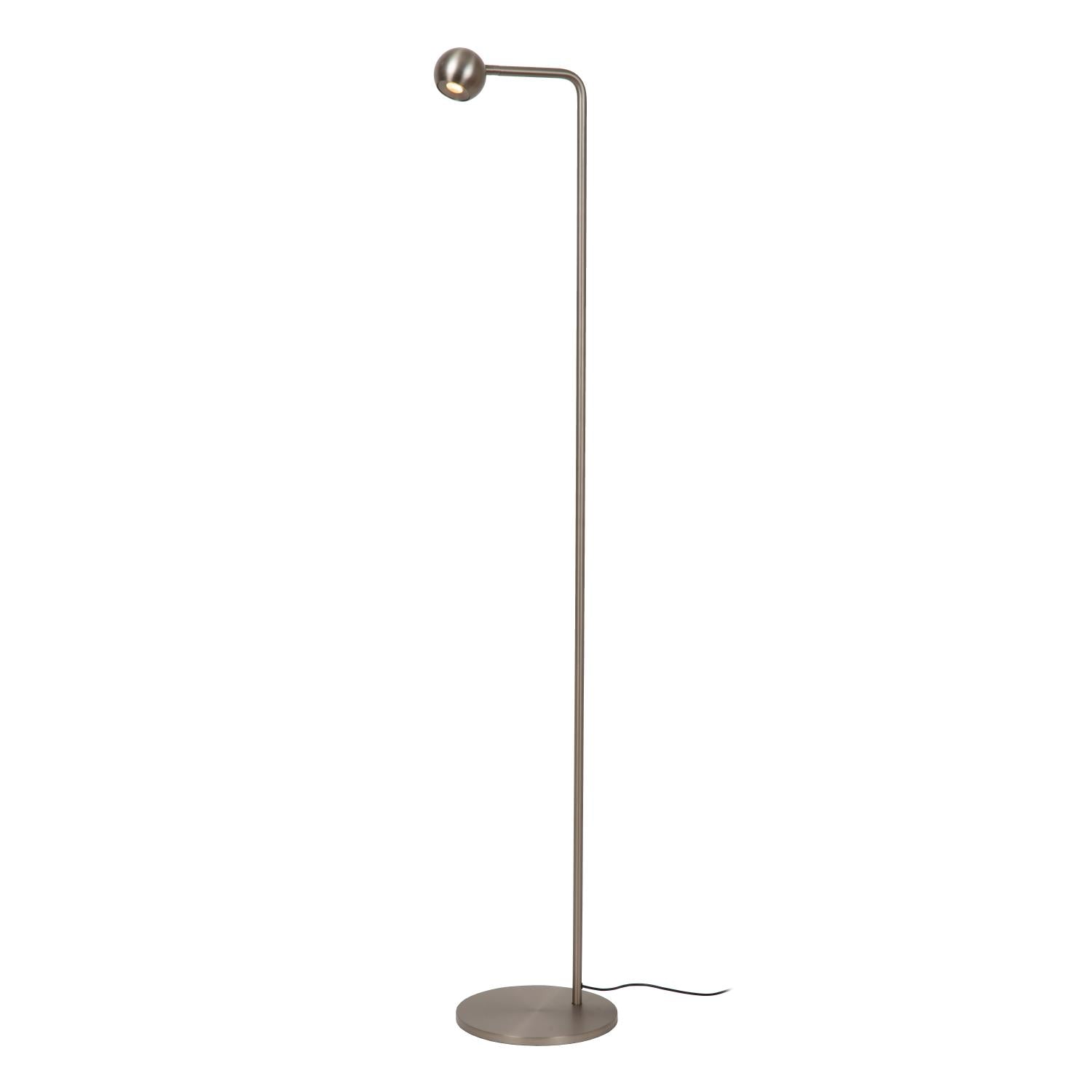 Lucide MONTANA - Vloerlamp - LED Dimb. - 1x6,3W 2700K - Grijs ijzer | Premium - KwaliteitWonen.nl