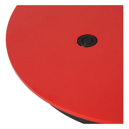 Lucide OGDEN - Bureaulamp - LED 3 StepDim - 1x7W 3000K - Rood | Premium - KwaliteitWonen.nl