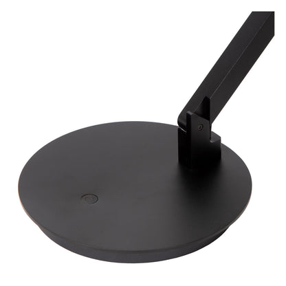 Lucide OGDEN - Bureaulamp - LED 3 StepDim - 1x7W 3000K - Zwart | Premium - KwaliteitWonen.nl