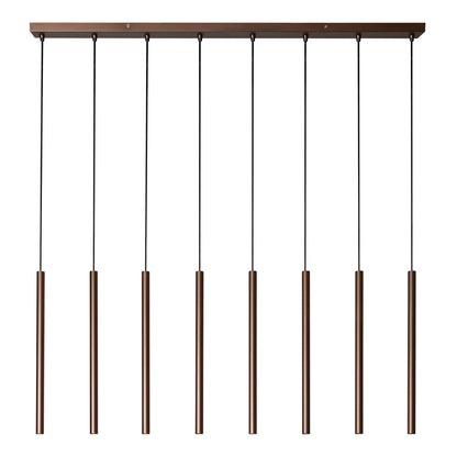 Lucide PHOENIX - Hanglamp - 8xG9 - Koffie | Vibes - KwaliteitWonen.nl
