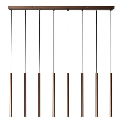 Lucide PHOENIX - Hanglamp - 8xG9 - Koffie | Vibes - KwaliteitWonen.nl