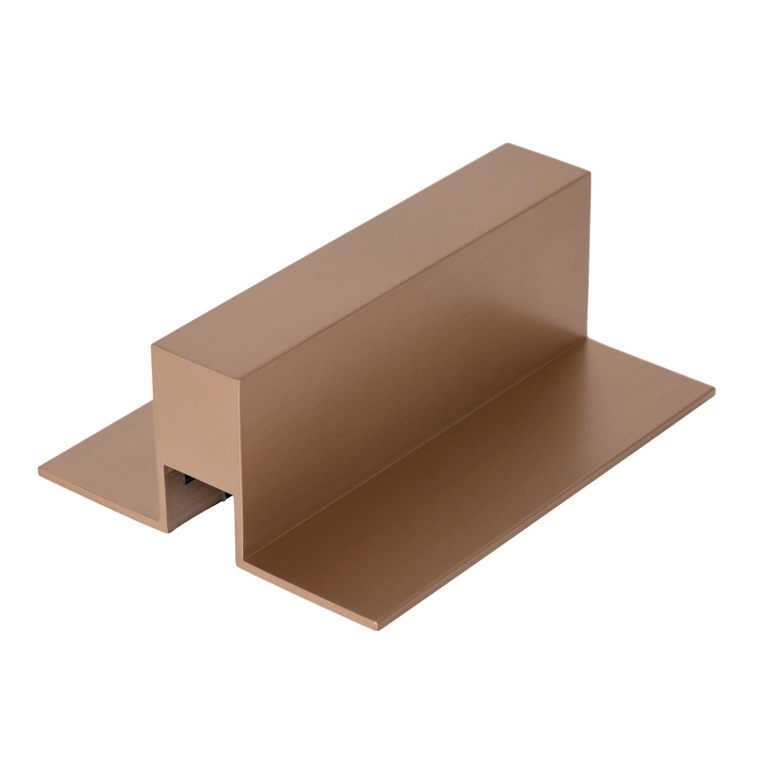 Lucide Premium LINIAL Aansluitdoos & Klemmenblok - 1 fase Railsysteem / Railverlichting - Smart - 48V Track - Champagne - KwaliteitWonen.nl