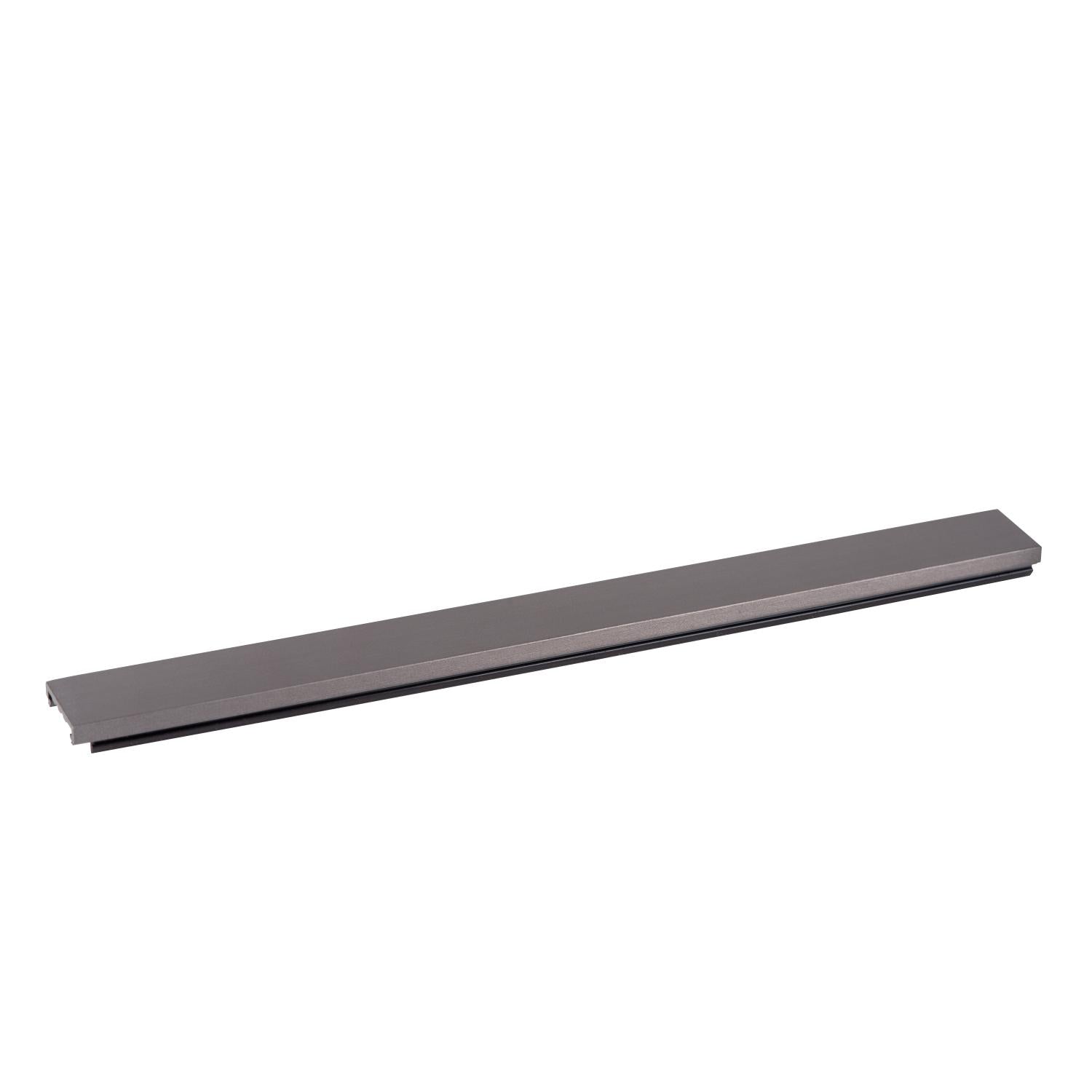 Lucide Premium LINIAL Afdekplaat/cover- 1-fase Railsysteem / Railverlichting - Smart - 48V Track - 20 CM - Mat Zwart Chroom - KwaliteitWonen.nl