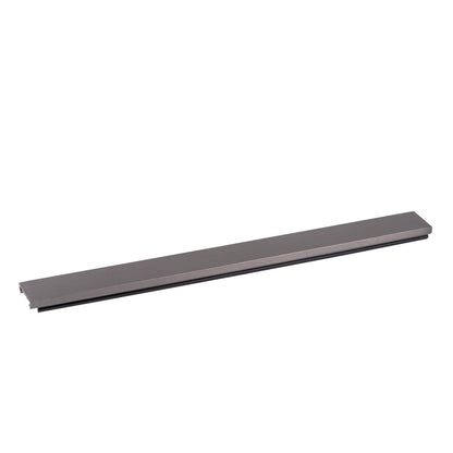 Lucide Premium LINIAL Afdekplaat/cover- 1-fase Railsysteem / Railverlichting - Smart - 48V Track - 20 CM - Mat Zwart Chroom - KwaliteitWonen.nl