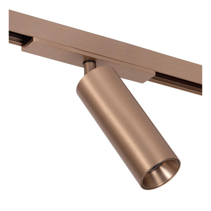 Lucide Premium LINIAL BIX Railspot - 1-fase Railsysteem / Smart Railverlichting - Smart - 48V Track - 1xLED - Champagne - KwaliteitWonen.nl