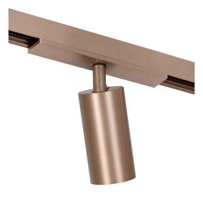 Lucide Premium LINIAL BIX Railspot - 1-fase Railsysteem / Smart Railverlichting - Smart - 48V Track - 1xLED - Champagne - KwaliteitWonen.nl