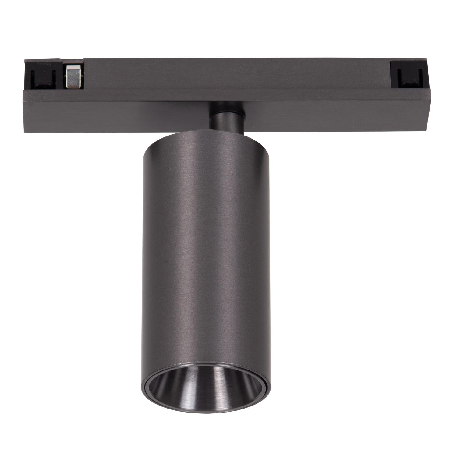 Lucide Premium LINIAL BIX Railspot - 1-fase Railsysteem / Smart Railverlichting - Smart - 48V Track - 1xLED - Mat Zwart Chroom - KwaliteitWonen.nl