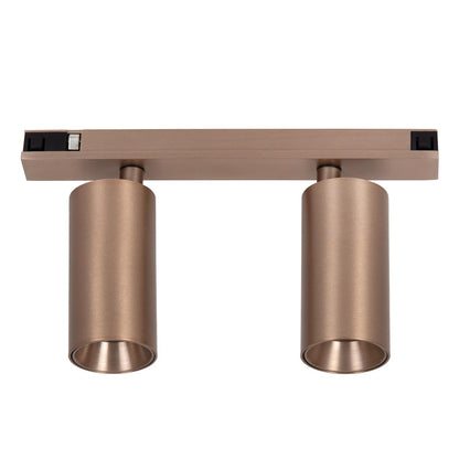 Lucide Premium LINIAL BIXX Railspot - 1-fase Railsysteem / Smart Railverlichting - Smart - 48V Track - 2xLED - Champagne - KwaliteitWonen.nl