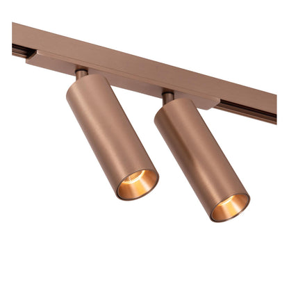 Lucide Premium LINIAL BIXX Railspot - 1-fase Railsysteem / Smart Railverlichting - Smart - 48V Track - 2xLED - Champagne - KwaliteitWonen.nl