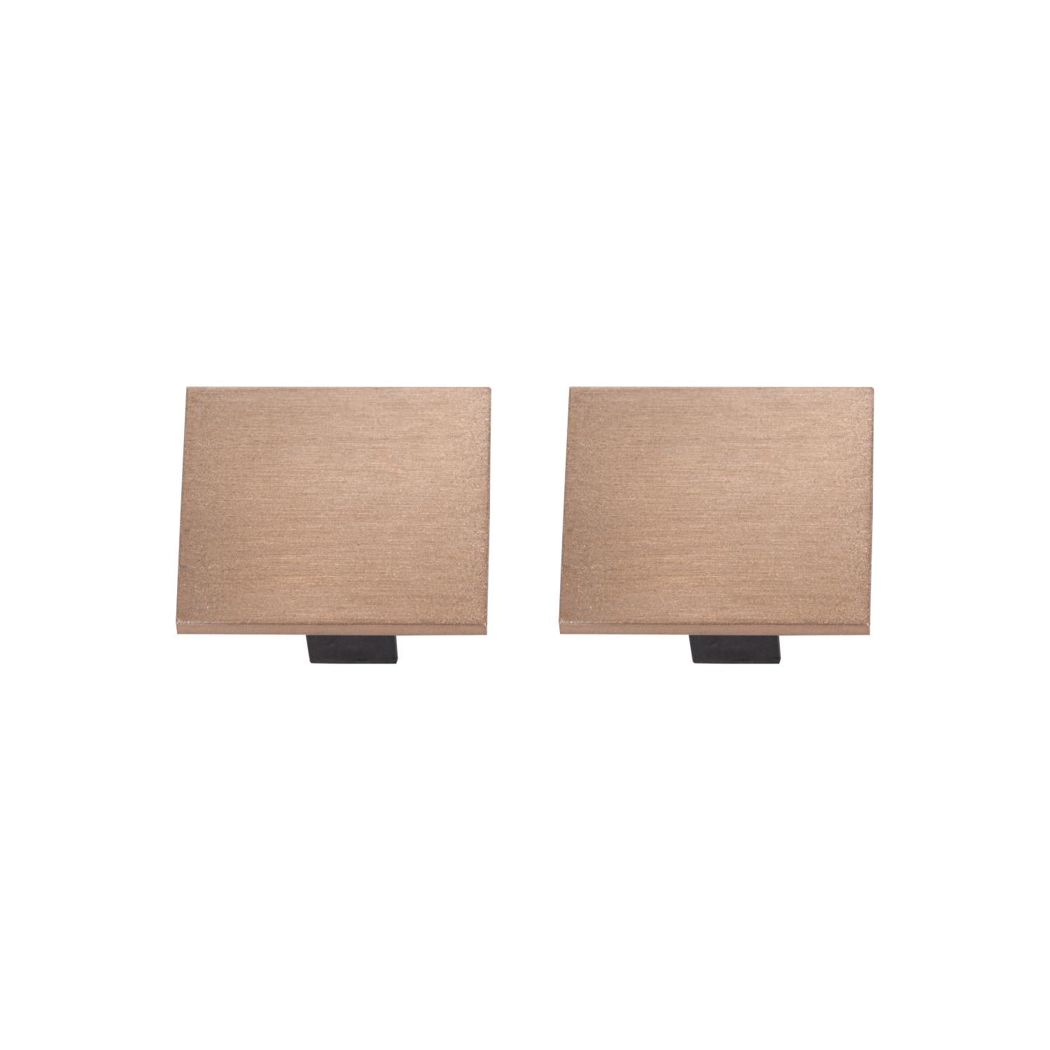 Lucide Premium LINIAL Eindkap - 1-fase Railsysteem / Railverlichting - Smart - 48V Track - Set van 2 - Champagne - KwaliteitWonen.nl