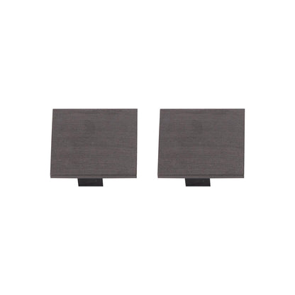Lucide Premium LINIAL Eindkap - 1-fase Railsysteem / Railverlichting - Smart - 48V Track - Set van 2 - Mat Zwart Chroom - KwaliteitWonen.nl