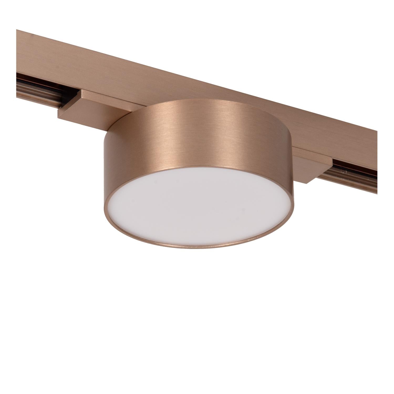 Lucide Premium LINIAL FIXT Railspot - 1-fase Railsysteem / Smart Railverlichting - Smart - 48V Track - 1xLED - Champagne - KwaliteitWonen.nl