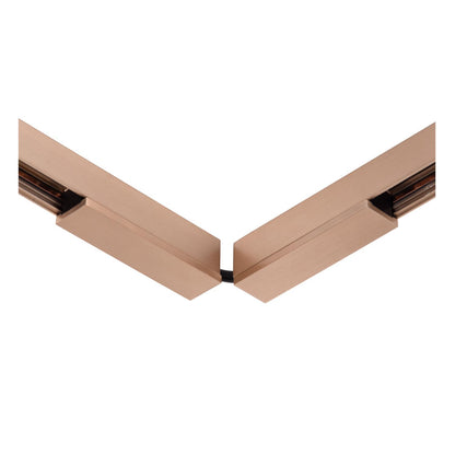 Lucide Premium LINIAL Flexibel -koppelstuk - 1-fase Railsysteem / Railverlichting - Smart - 48V Track - Champagne - KwaliteitWonen.nl