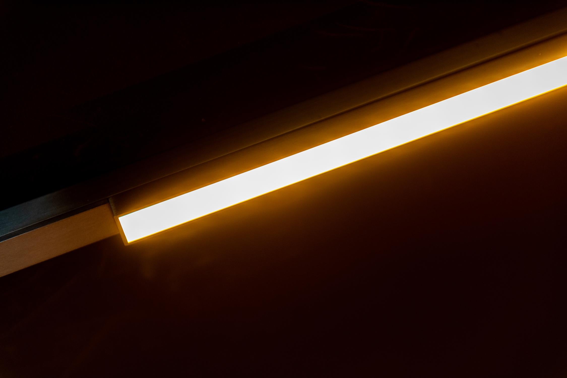Lucide Premium LINIAL GLYX Railspot - 1-fase Railsysteem / Smart Railverlichting - Smart - 48V Track - 1xLED - Champagne - KwaliteitWonen.nl