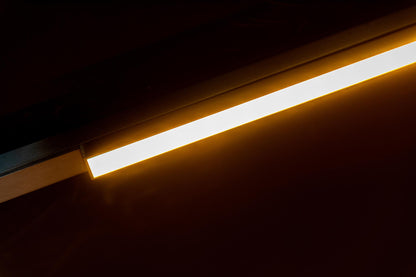 Lucide Premium LINIAL GLYX Railspot - 1-fase Railsysteem / Smart Railverlichting - Smart - 48V Track - 1xLED - Champagne - KwaliteitWonen.nl