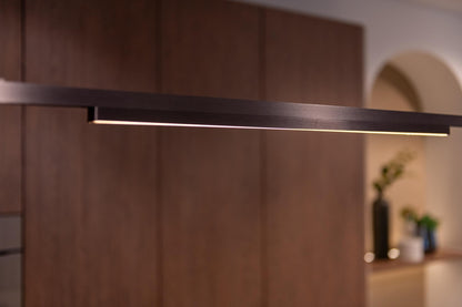 Lucide Premium LINIAL GLYX Railspot - 1-fase Railsysteem / Smart Railverlichting - Smart - 48V Track - 1xLED - Mat Zwart Chroom - KwaliteitWonen.nl