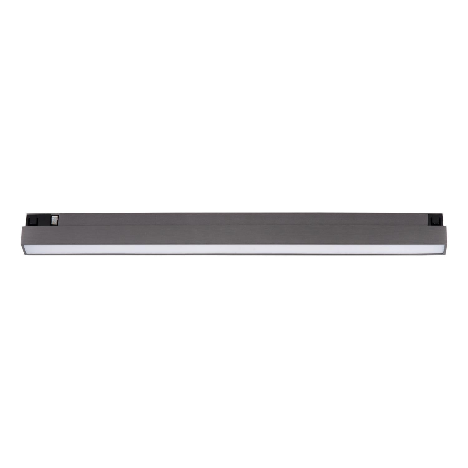Lucide Premium LINIAL GLYX Railspot - 1-fase Railsysteem / Smart Railverlichting - Smart - 48V Track - 1xLED - Mat Zwart Chroom - KwaliteitWonen.nl