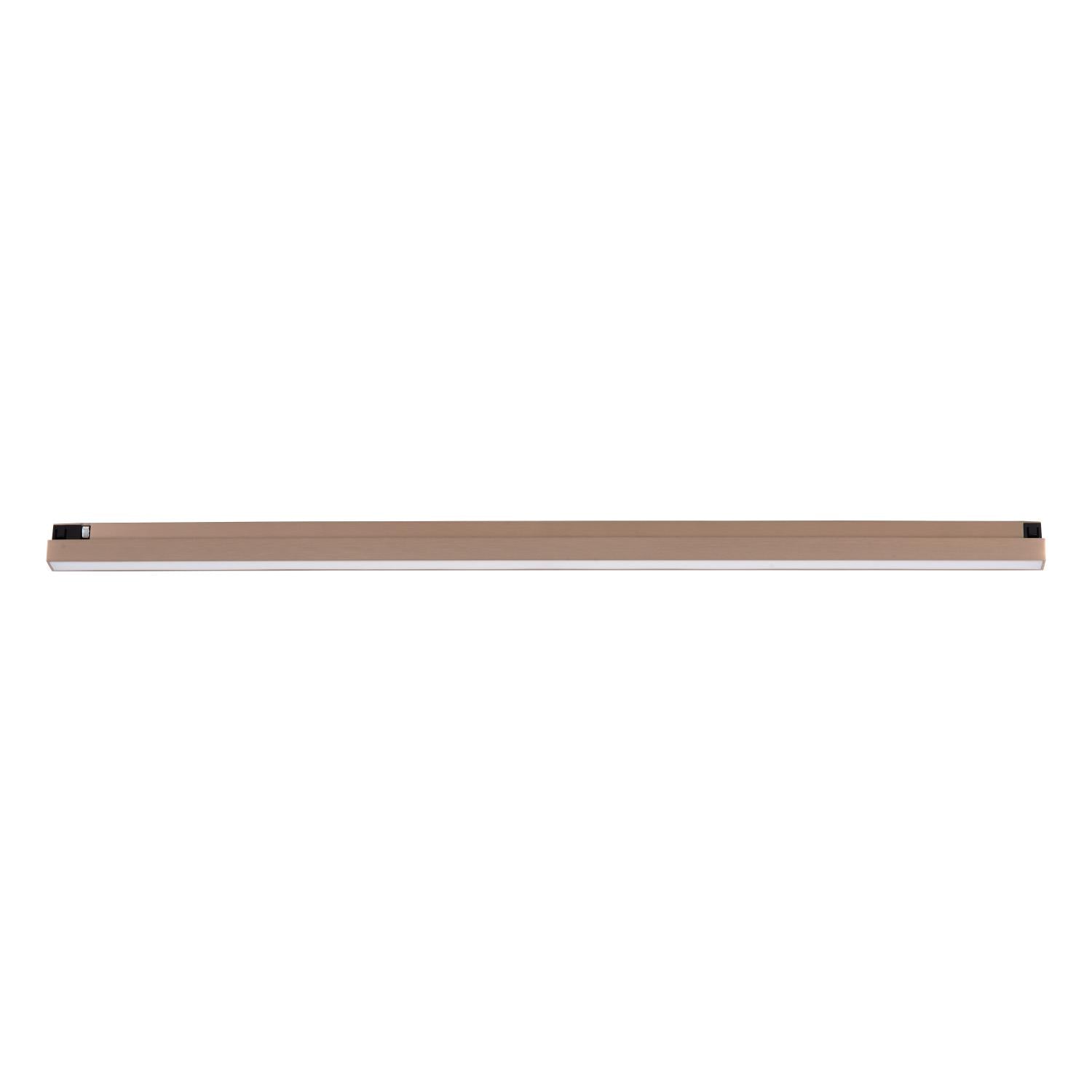 Lucide Premium LINIAL GLYXX Railspot - 1-fase Railsysteem/ Smart Railverlichting - Smart - 48V Track - 1xLED - Champagne - KwaliteitWonen.nl