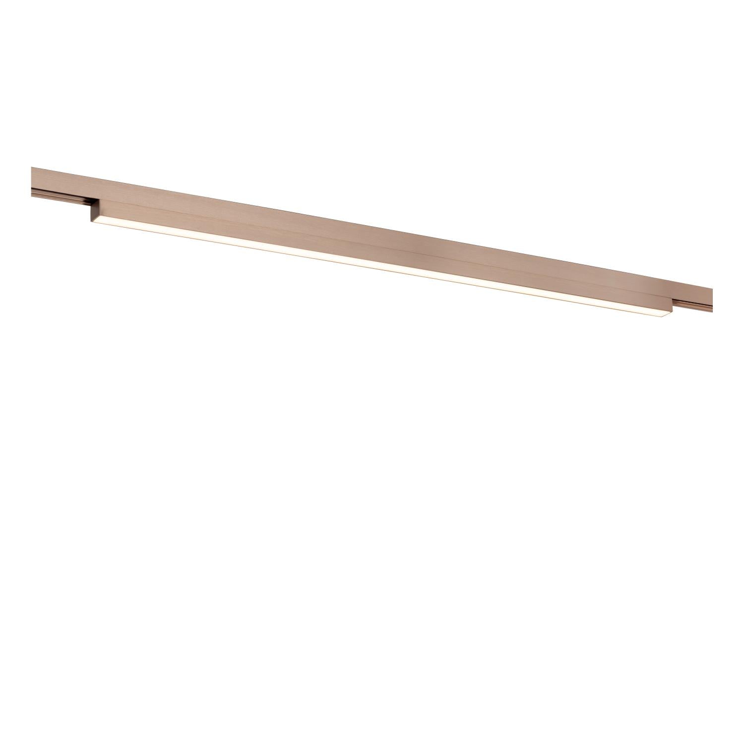Lucide Premium LINIAL GLYXX Railspot - 1-fase Railsysteem/ Smart Railverlichting - Smart - 48V Track - 1xLED - Champagne - KwaliteitWonen.nl