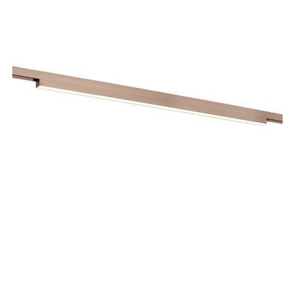 Lucide Premium LINIAL GLYXX Railspot - 1-fase Railsysteem/ Smart Railverlichting - Smart - 48V Track - 1xLED - Champagne - KwaliteitWonen.nl