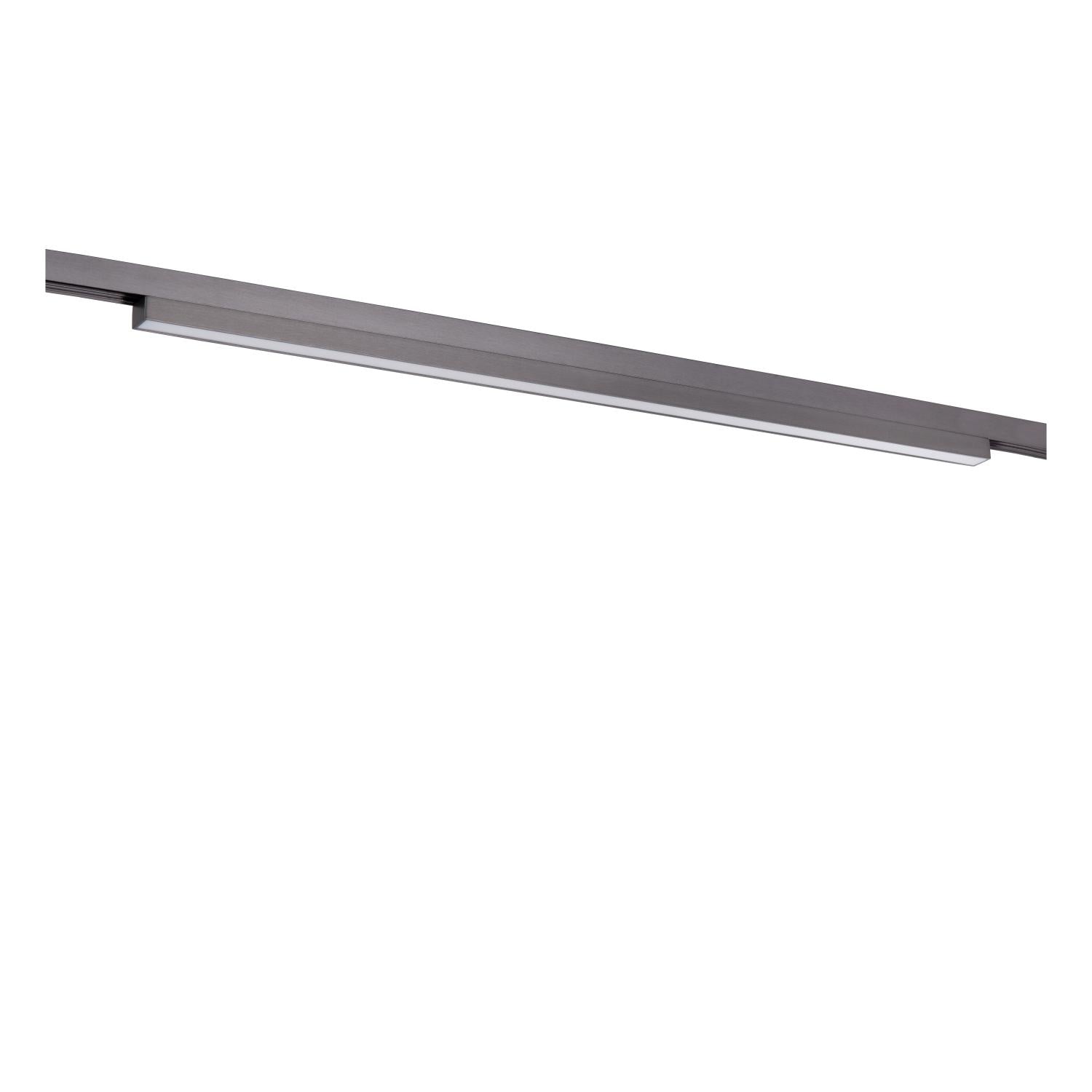 Lucide Premium LINIAL GLYXX Railspot - 1-fase Railsysteem / Smart Railverlichting - Smart - 48V Track - 1xLED - Mat Zwart Chroom - KwaliteitWonen.nl