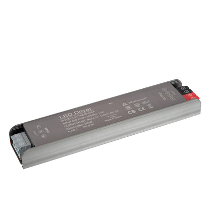 Lucide Premium LINIAL Inbouwdriver 200W - 1-fase Railsysteem / Railverlichting - Smart - 48V Track - Grijs - KwaliteitWonen.nl