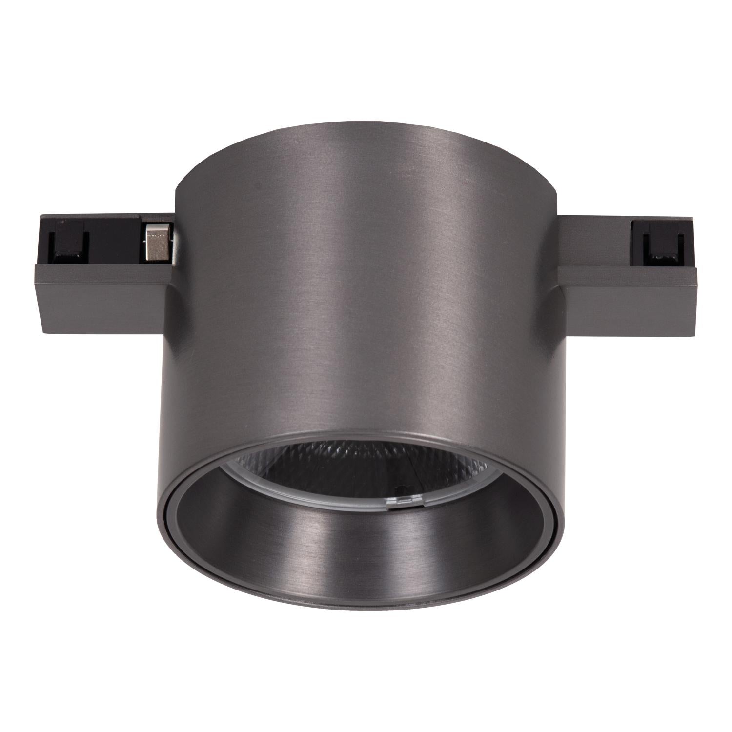 Lucide Premium LINIAL LUX Railspot - 1-fase Railsysteem / Smart Railverlichting - Smart - 48V Track - 1xLED - Mat Zwart Chroom - KwaliteitWonen.nl
