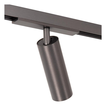 Lucide Premium LINIAL MOX Railspot - 1-fase Railsysteem / Smart Railverlichting - Smart - 48V Track - 1xLED - Mat Zwart Chroom - KwaliteitWonen.nl