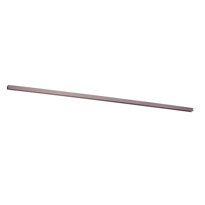 Lucide Premium LINIAL Opbouwrail - 1 fase Railsysteem / Railverlichting - Smart - 48V Track - 2 meter- Mat Zwart Chroom - KwaliteitWonen.nl
