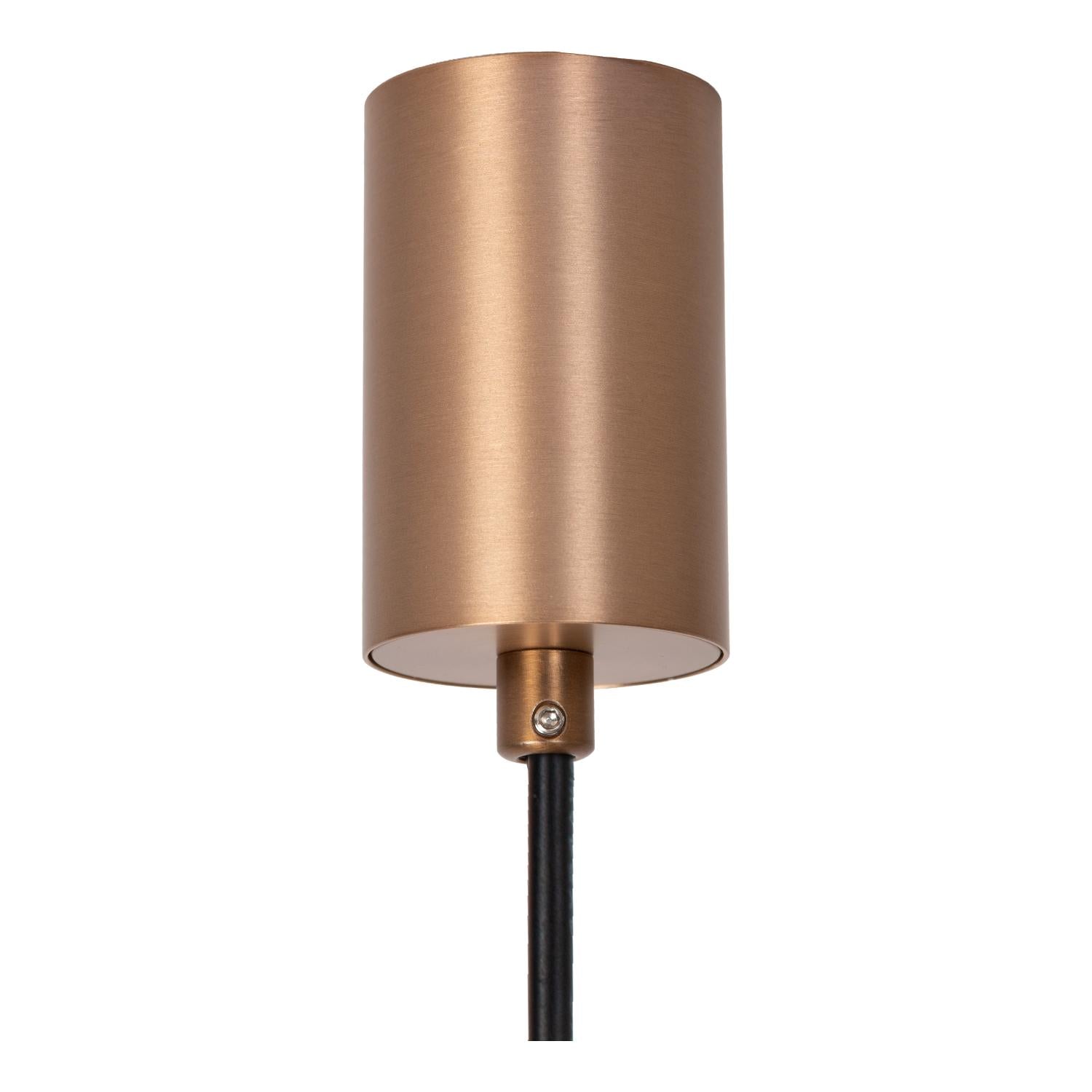 Lucide Premium LINIAL Ophanging voor inbouwdriver - 1 fase Railsysteem / Railverlichting - Smart - 48V Track - Champagne - KwaliteitWonen.nl