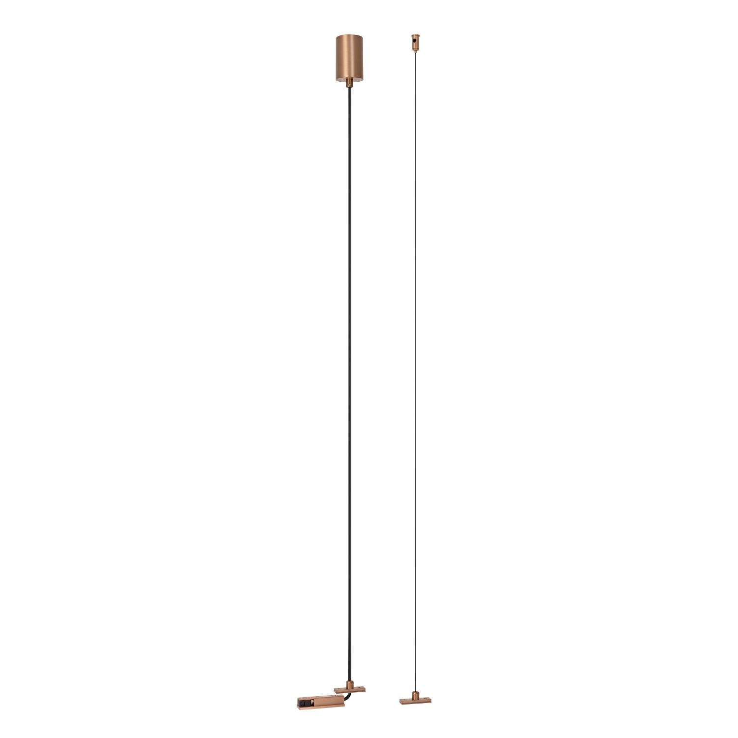 Lucide Premium LINIAL Ophanging voor inbouwdriver - 1 fase Railsysteem / Railverlichting - Smart - 48V Track - Champagne - KwaliteitWonen.nl