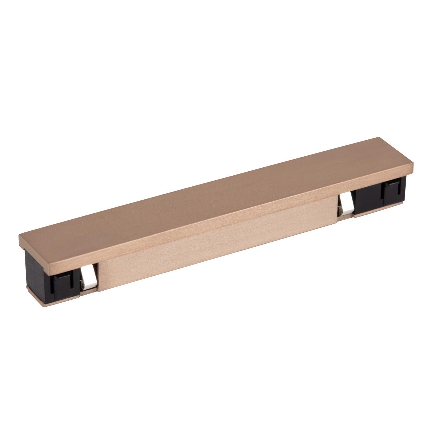 Lucide Premium LINIAL Recht -koppelstuk - 1-fase Railsysteem / Railverlichting - Smart - 48V Track - Champagne - KwaliteitWonen.nl