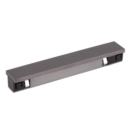 Lucide Premium LINIAL Recht -koppelstuk - 1-fase Railsysteem / Railverlichting - Smart - 48V Track - Mat Zwart Chroom - KwaliteitWonen.nl