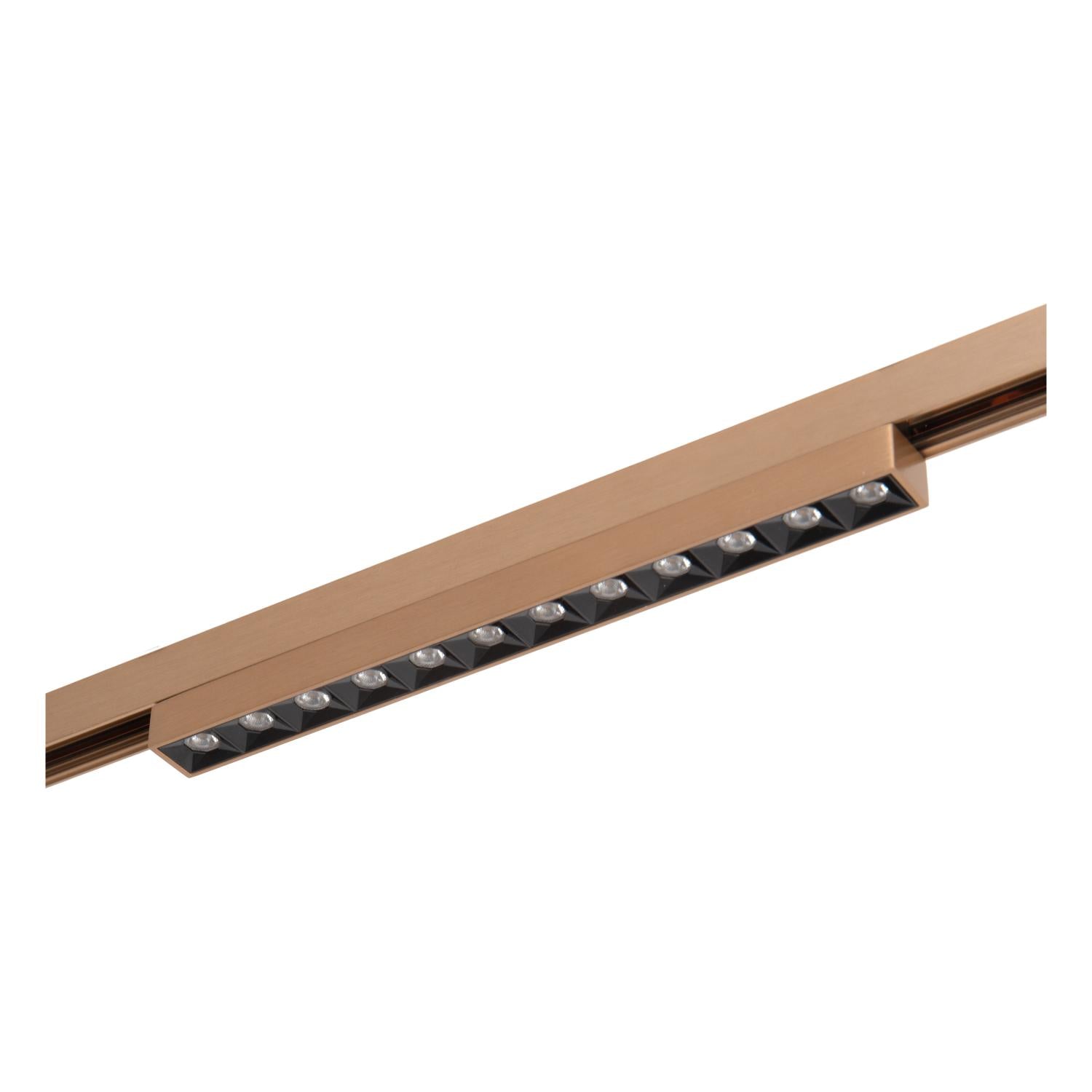 Lucide Premium LINIAL XENIA Railspot - 1-fase Railsysteem / Smart Railverlichting - Smart - 48V Track - LED - Champagne - KwaliteitWonen.nl
