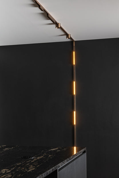 Lucide Premium LINIAL XENIA Railspot - 1-fase Railsysteem / Smart Railverlichting - Smart - 48V Track - LED - Champagne - KwaliteitWonen.nl