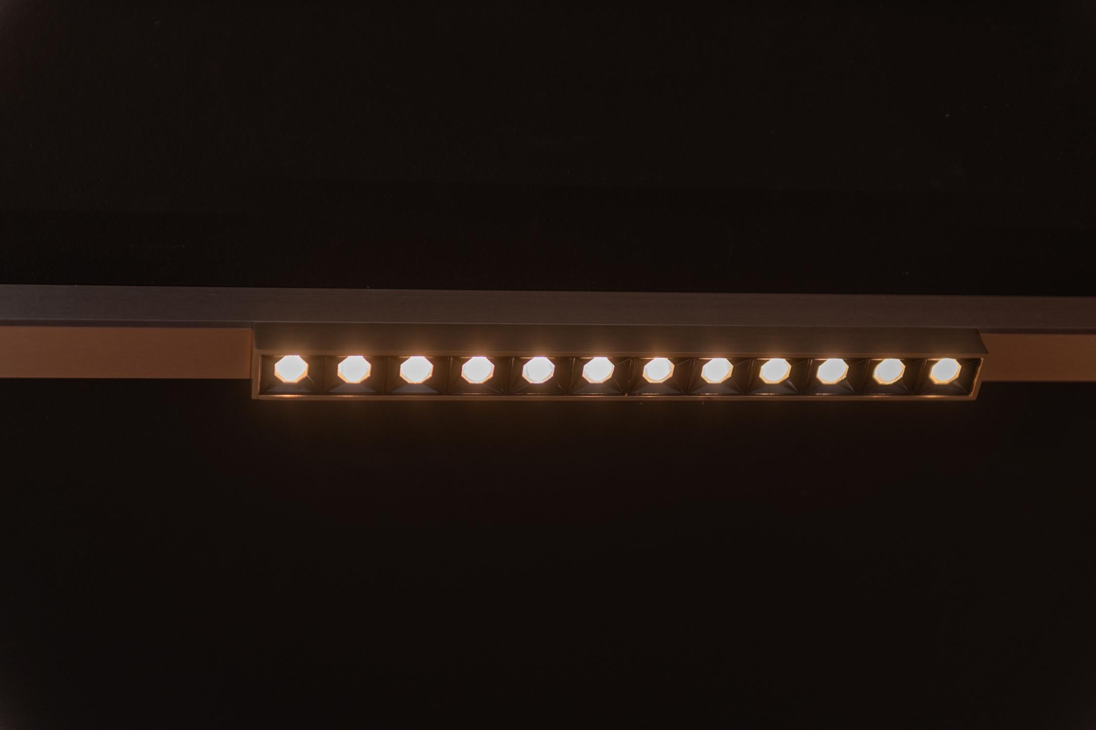 Lucide Premium LINIAL XENIA Railspot - 1-fase Railsysteem / Smart Railverlichting - Smart - 48V Track - LED - Champagne - KwaliteitWonen.nl