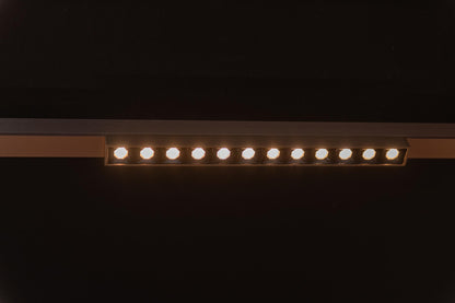 Lucide Premium LINIAL XENIA Railspot - 1-fase Railsysteem / Smart Railverlichting - Smart - 48V Track - LED - Champagne - KwaliteitWonen.nl