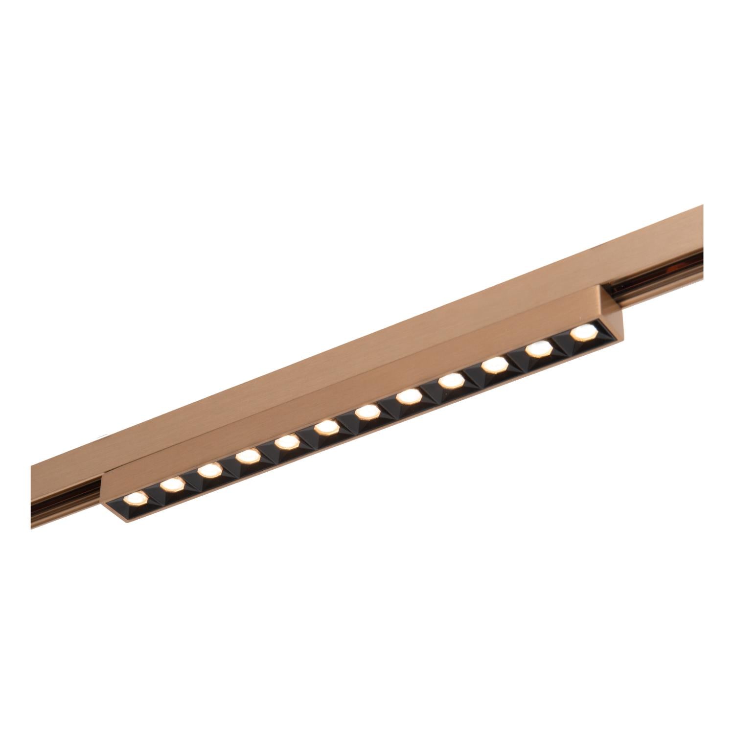 Lucide Premium LINIAL XENIA Railspot - 1-fase Railsysteem / Smart Railverlichting - Smart - 48V Track - LED - Champagne - KwaliteitWonen.nl
