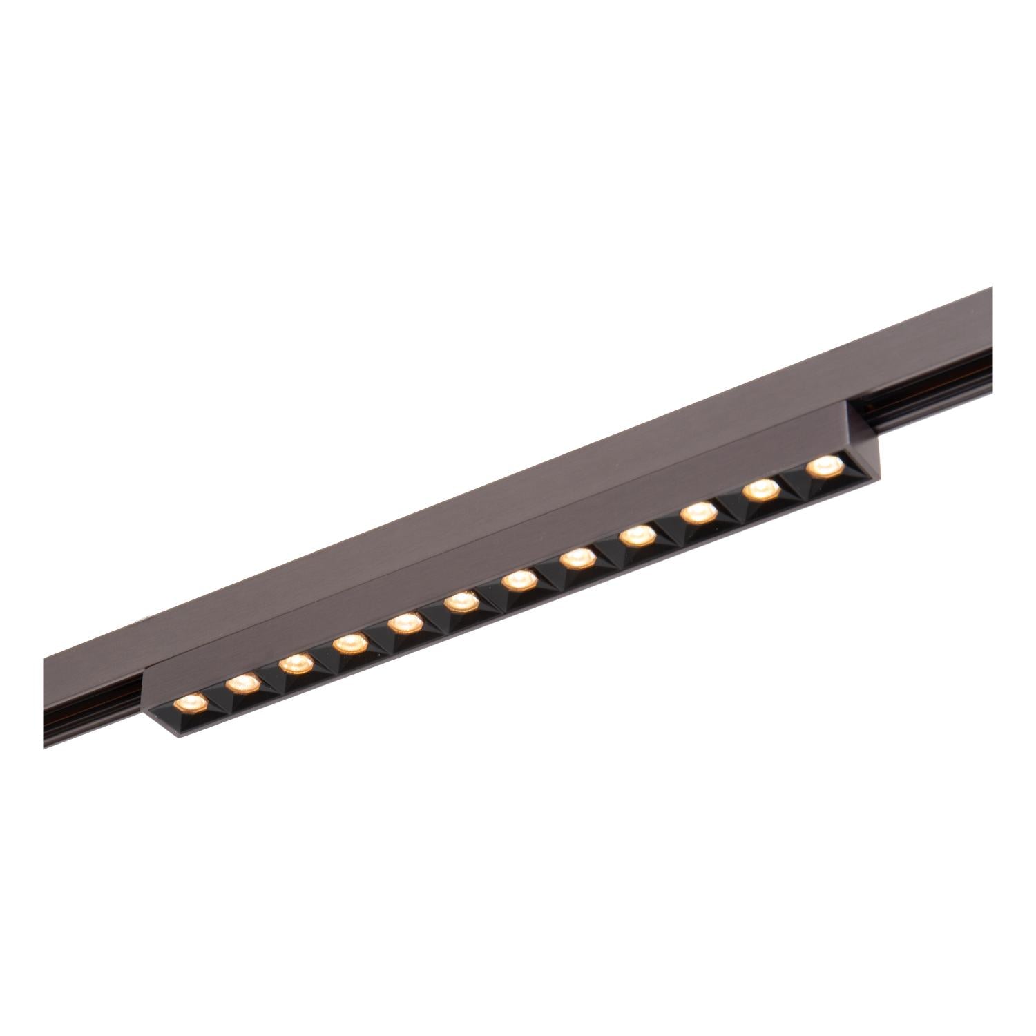 Lucide Premium LINIAL XENIA Railspot - 1-fase Railsysteem / Smart Railverlichting - Smart - 48V Track - LED - Mat Zwart Chroom - KwaliteitWonen.nl