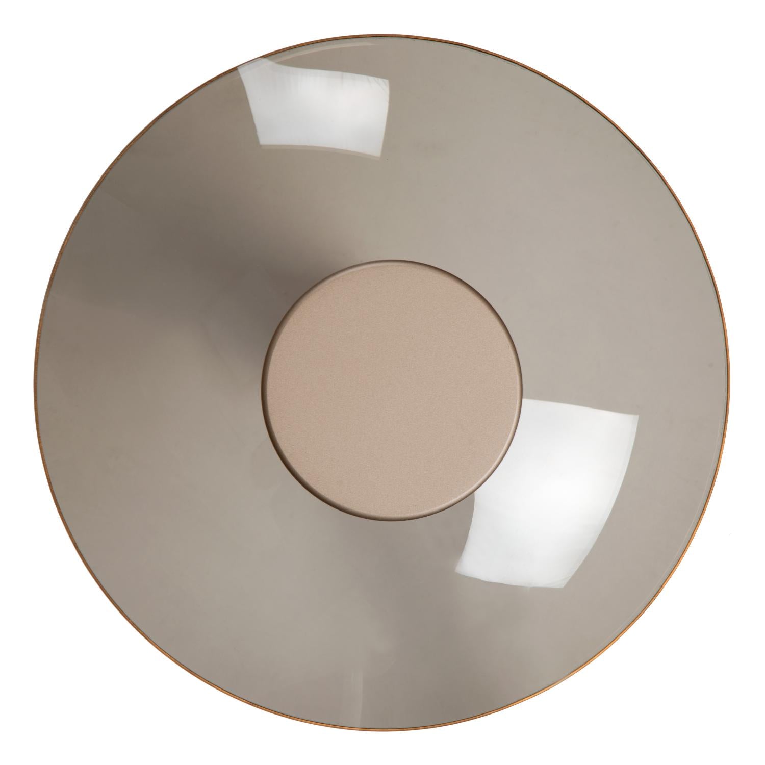 Lucide SANTIAGO - Wandlamp - Ø 23 cm - LED Dimb. - CCT - 1x10W 2700K/4000K - Amber | Premium - KwaliteitWonen.nl